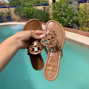 Tory Burch Miller Sandals Tan 76734